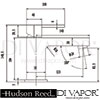 Hudson Reed LOG305 Logo Mixer Spare Parts Diagram