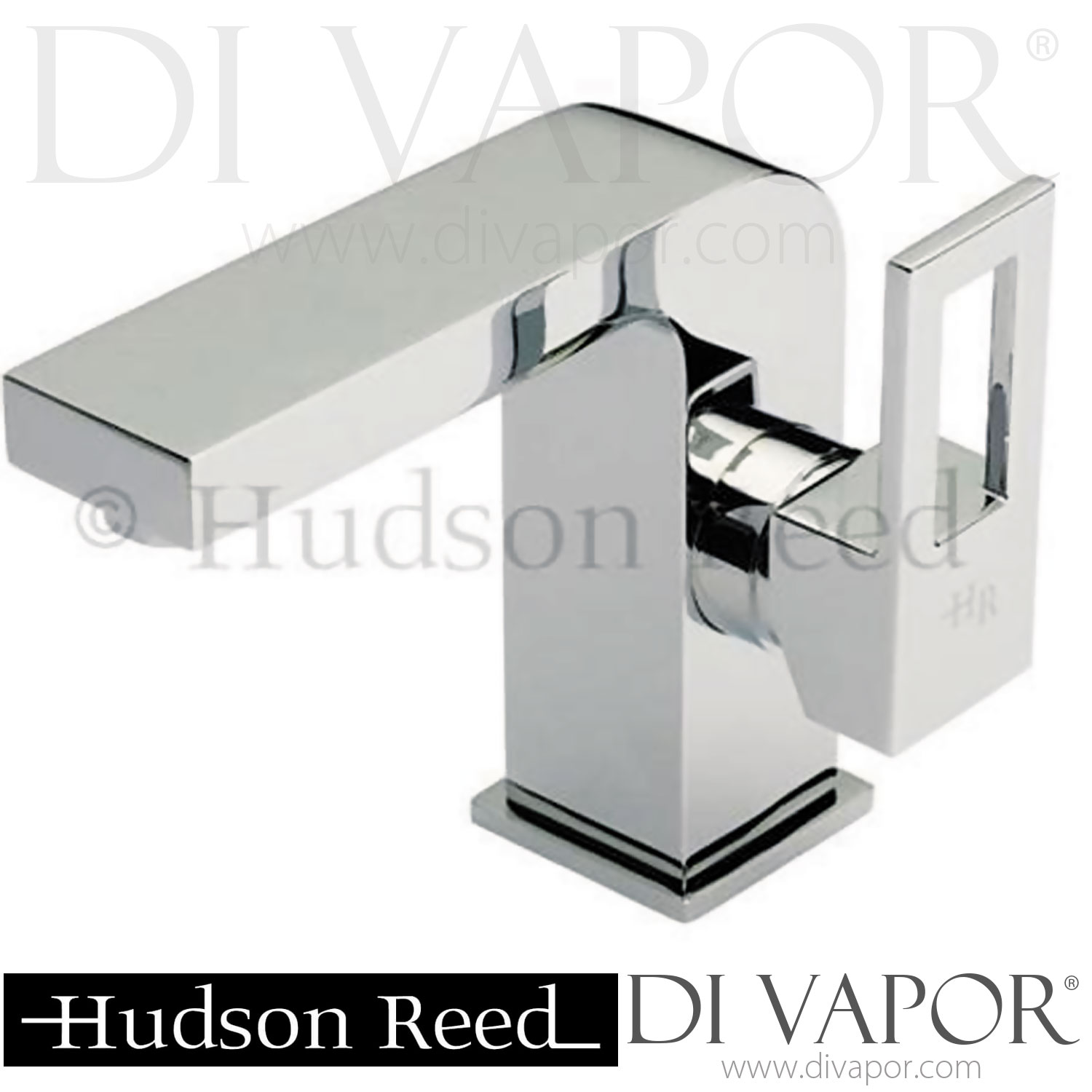 Hudson Reed Logo Side Action Mono Basin Mixer Tap - Chrome - LOG325 Spare Parts