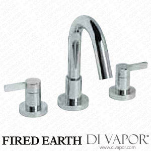 Fired Earth 3 hole basin mixer (LOG3HBM) Spare Parts