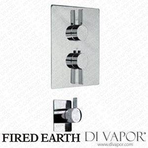 Fired Earth Dual control, thermostatic shower with diverter (LOGDIVERT) Spare Parts