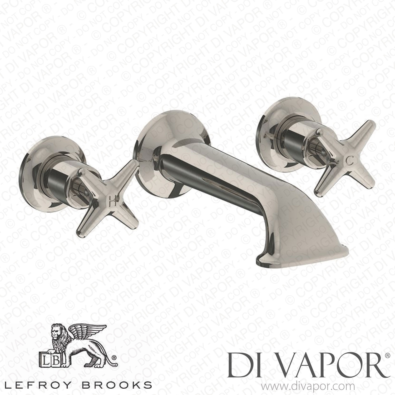 Lefroy Brooks Classic Wall Bath Filler With Star Handles (Ls 1152) Spare Parts