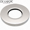 Chrome Shroud for Taps and Shower Valves - Internal Diameter 19.8mm - External Diameter: 40mm