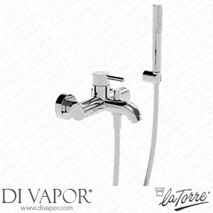 La Torre 12019 Newtech External Bath Mixer with Fixed Wall Hook Spare Parts