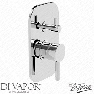 La Torre 12050 RL Newtech Built-In Shower Mixer with Lever Diverter Spare Parts