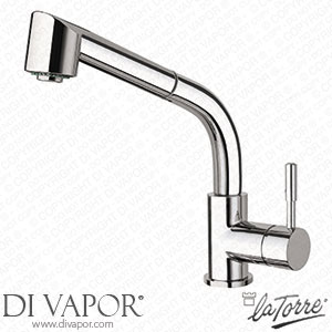 La Torre 12081 Towertech Single-Lever Sink Mixer with Pull-Out Shower Spare Parts