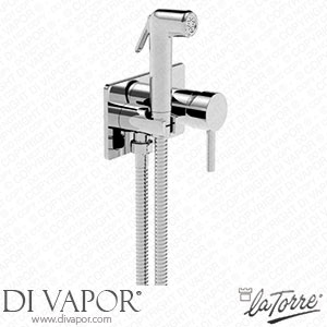 La Torre 12211 Newtech Built-In Mixer with Hygienic Shower Spare Parts