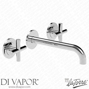 La Torre 12283 Crosstech Built-In Wall Sink with Aerator Spare Parts