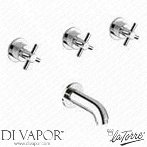 La Torre 12743 CROSS Towertech Bath Mixer Spare Parts