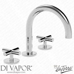 La Torre 12803 Crosstech 3-Hole Basin Mixer Umbrella Spout Spare Parts