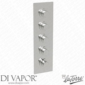 La Torre 12950 M4 (12950 MULTI 4) Newtech Built-In Thermostatic Shower Combination Spare Parts