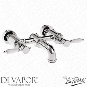 La Torre 15018/180 Imperial Wall Mounted Tub Filler Only Spare Parts
