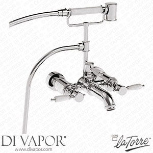 La Torre 15019/150 Imperial External Tub without Duplex Hook (150 mm Centre Distance) Spare Parts