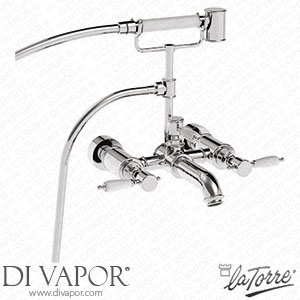 La Torre 15019/180 Imperial External Tub without Duplex Hook (180 mm Centre Distance) Spare Parts