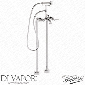 La Torre 15029 Imperial Floor Mounted Bath Group Spare Parts