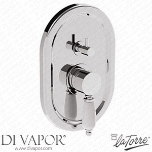La Torre 15050 RL Imperial Shower Recess with Complete Manual Lever Diverter Spare Parts