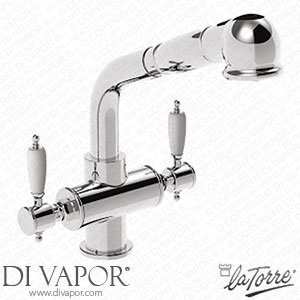 La Torre 15081 Leonardo Single Hole Kitchen Sink Mixer with Pull-Out Shower Spare Parts