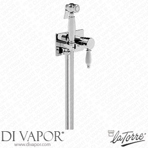 La Torre 15211 CA Shut Off Built-In Mixer with Hygienic Shower Spare Parts