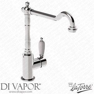 La Torre 15713 Imperial Single Lever Sink Mixer with High Spout Spare Parts