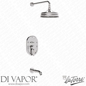 La Torre 15746 Imperial Complete Built-In Bath Shower Mixer Spare Parts
