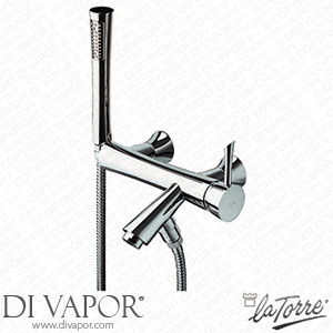 La Torre 17019 Konvex External Bath Mixer with Integrated Shower Support Spare Parts