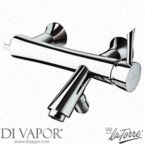 La Torre 17020 S Konvex External Bath Mixer without Accessories Spare Parts
