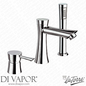 La Torre 17347 Konvex 3 Hole Bath Mixer Spare Parts