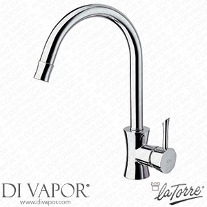 La Torre 17781 Konvex Single-Control Kitchen Mixer with Pull-Out Shower Spare Parts