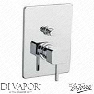 La Torre 20050R Dado Concealed Shower Valve with Diverter Spare Parts