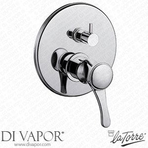 La Torre 22050 RL Nobel Shower Recess with Complete Manual Lever Diverter Spare Parts
