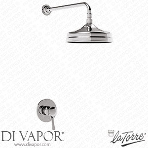 La Torre 22050 SOF KIT Nobel Built-In Shower Mixer with Shower Head Diameter 20 Spare Parts
