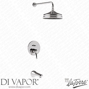 La Torre 22746 Nobel Complete Built-In Bath Shower Mixer Spare Parts