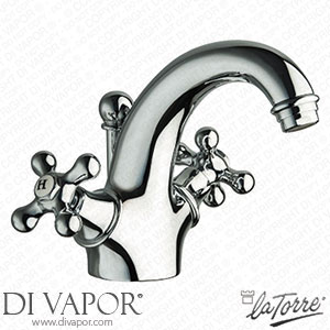 La Torre 23501 Leonardo Single Hole Tall Washbasin with Drain Spare Parts