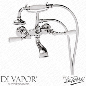 La Torre 23719/150 LE Leonardo III External Tub without Duplex Hook (150 mm Centre Distance) Spare Parts