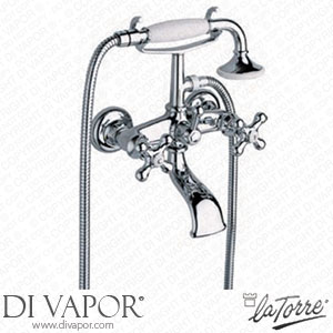La Torre 23719 Leonardo Exposed Bath Shower Mixer Spare Parts