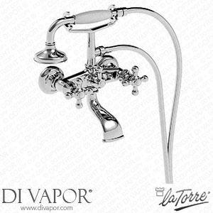 La Torre 23720/150 Leonardo External Bath Shower Mixer Spare Parts