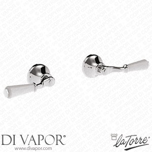 La Torre 23750 LE Leonardo III Built-In Shower Taps with Bridge Spare Parts