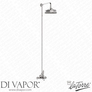 La Torre 23936 COL Leonardo III External Thermostatic Shower with Column Spare Parts