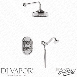 La Torre 23950 R2 SOF KIT Leonardo III Built-In Thermostatic Mixer with Two Alternative Outlets Spare Parts