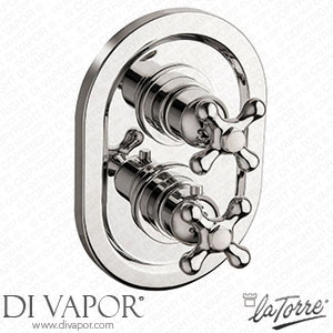 La Torre 23950 R2 Leonardo III Built-In Thermostatic Mixer with Two Alternative Outlets Spare Parts