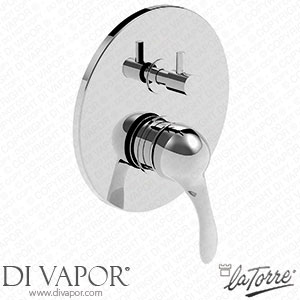 La Torre 24050 RL Artisya Shower Recess with Complete Manual Lever Diverter Spare Parts