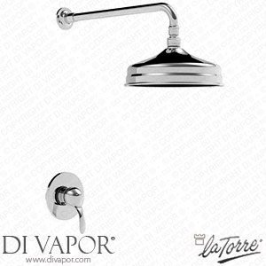 La Torre 24050 SOF KIT Artisya Built-In Shower Mixer with Shower Head Diameter 20 Spare Parts