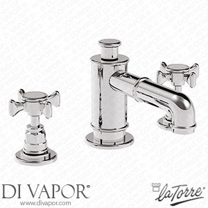 La Torre 25001 Victoria 3 Hole Wash Basin Set with Pop-Up Waste Spare Parts