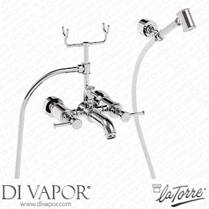 La Torre 25020/150 LE Victoria III External Tub with Duplex Hook (150 mm Centre Distance) Spare Parts