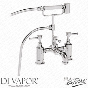 La Torre 25026/180 LE Victoria III External Bath Edge with Shower (180 mm Centre Distance) Spare Parts