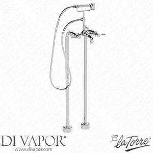 La Torre 25029 LE Victoria III Floor Mounted Bath Group Spare Parts