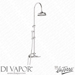 La Torre 25036 COL LEO 20 LE Victoria III External Shower with Column Spare Parts