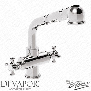 La Torre 25081 Victoria Single Hole Kitchen Sink Mixer with Pull-Out Shower Spare Parts