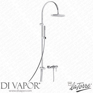 La Torre 26036 COL Oval External Shower Mixer with Column Spare Parts
