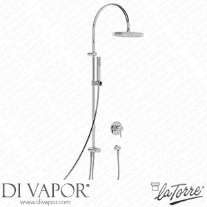 La Torre 26050 COL Oval Built-In Shower Mixer with Column Spare Parts