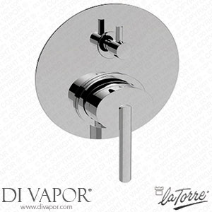 La Torre 26050 RL Oval Built-In Shower Mixer with Lever Diverter Spare Parts